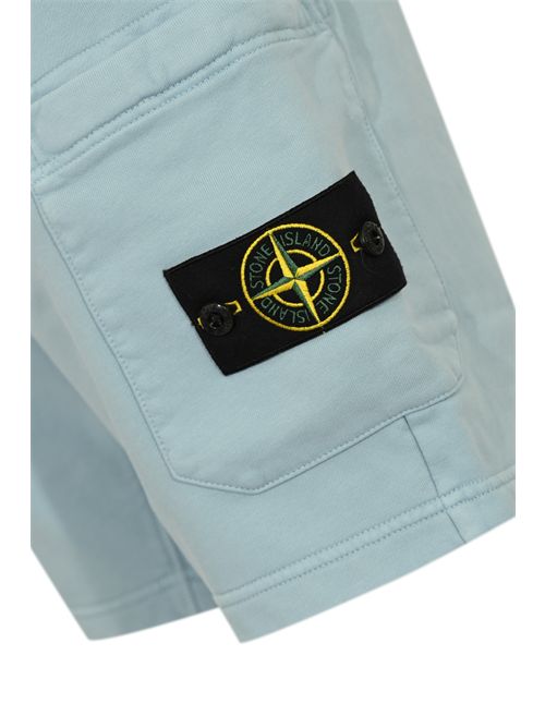 Bermuda 6200011 in cotone Dust blue STONE ISLAND | 6200011S0051V004A